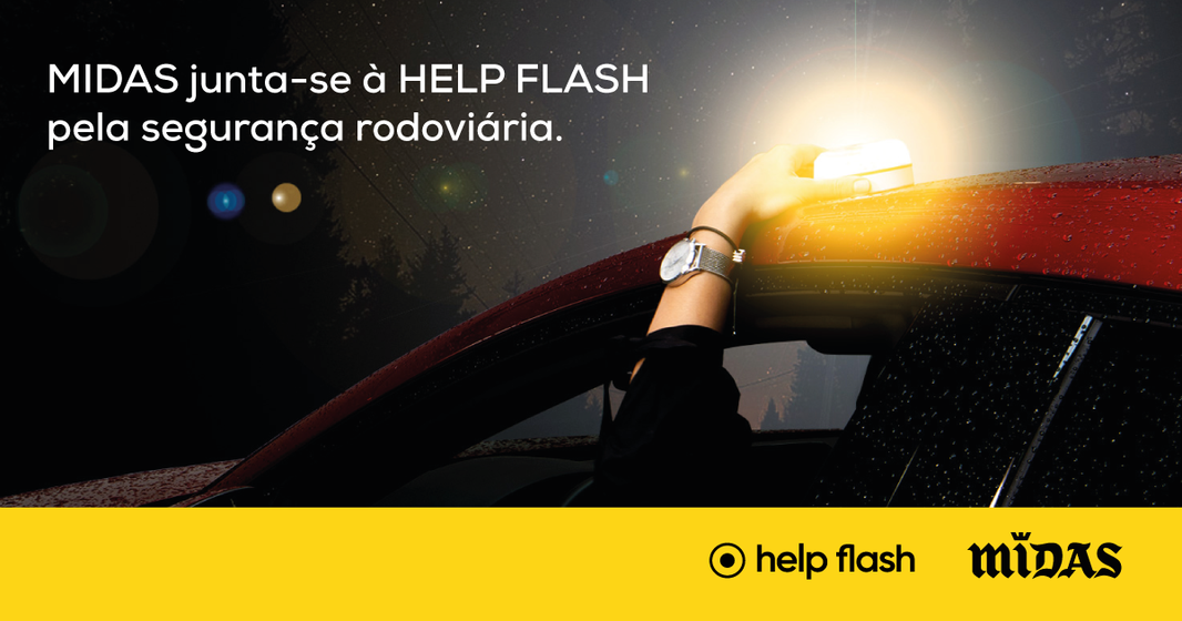 Midas associa-se à Help Flash na promoção da segurança rodoviária